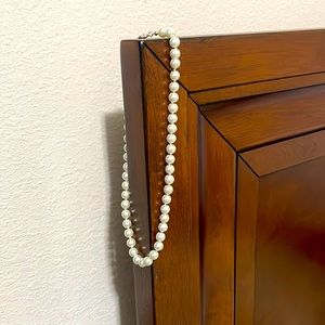 Time and Tru 17-20” Faux Pearl Necklace for Women